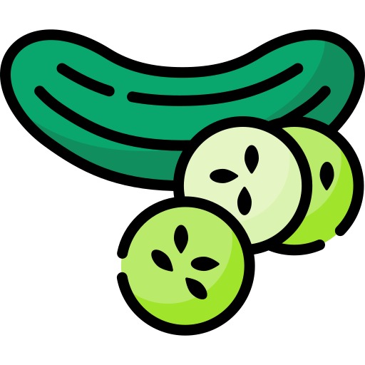 As cool as cucumber